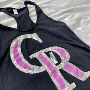 PINK Victoria’s Secret MLB Sequin Tank